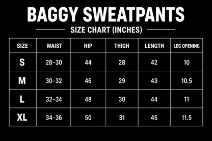 (Pre Order)USA Baggy sweats
